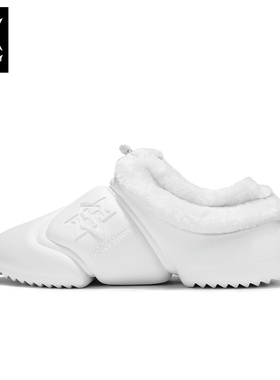 诺凡希防滑高弹雪地靴男东北加厚休闲厚底冬季保暖加绒棉拖户外男