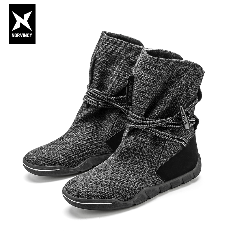 诺凡希中高帮户外休闲风雪地靴