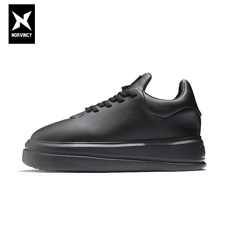 厚底小白鞋诺凡希增高休闲