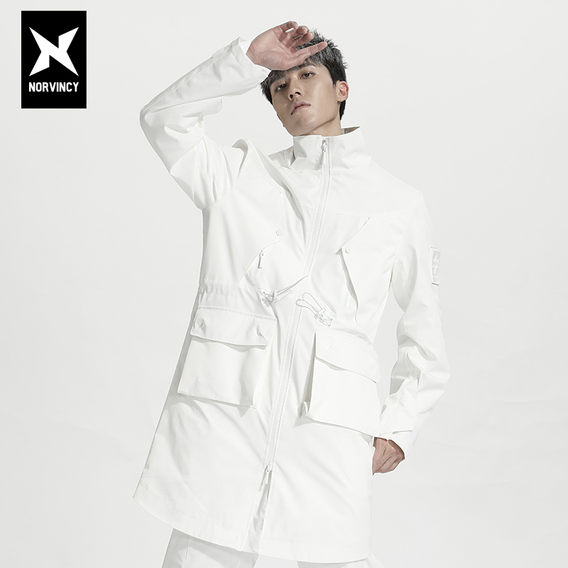 运动冲锋衣外套男潮牌保暖夹克