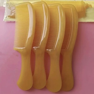 牛筋梳子家用大号精品熟料折不断防静电梳耐用折不断直发卷发梳女