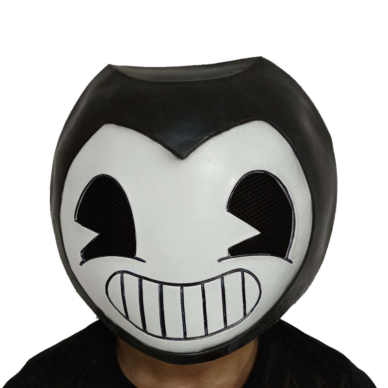乳胶头套cos班迪面具权利游戏万圣节演出直播道具动漫可开模定制