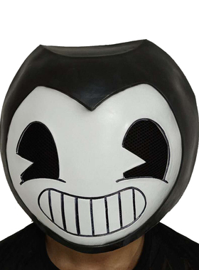 乳胶头套cos班迪面具权利游戏万圣节演出直播道具动漫可开模定制