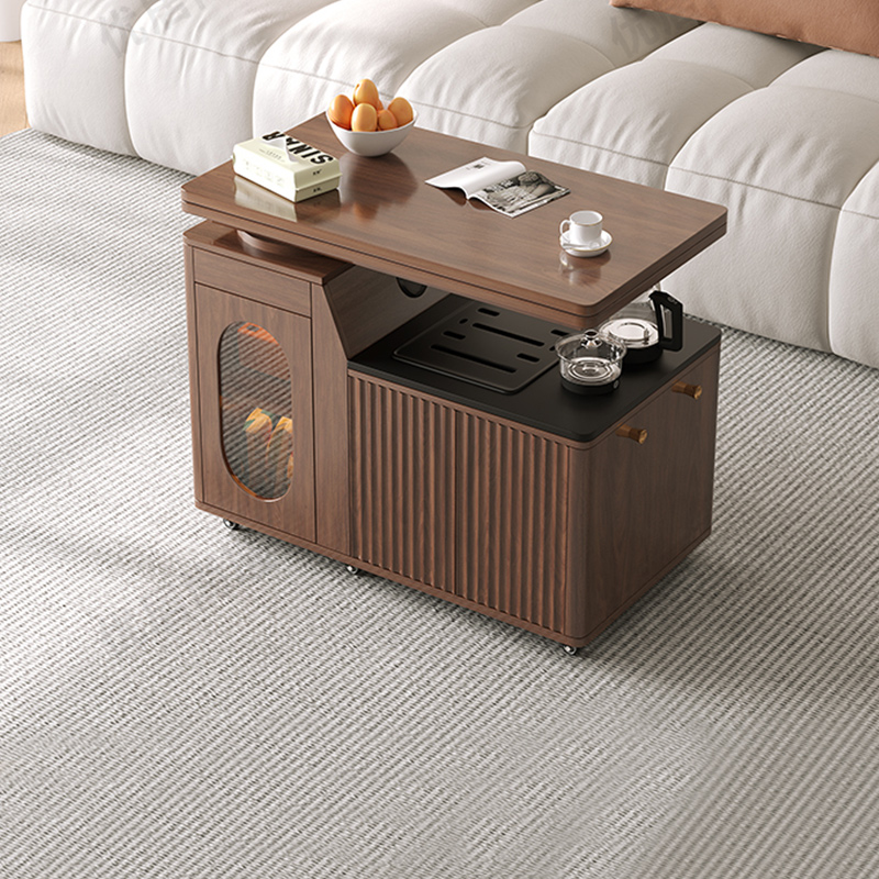 可移动茶几带轮可移动储物柜边几