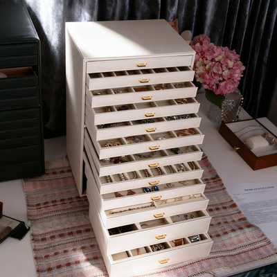 12层大容量轻奢简约首饰收纳盒