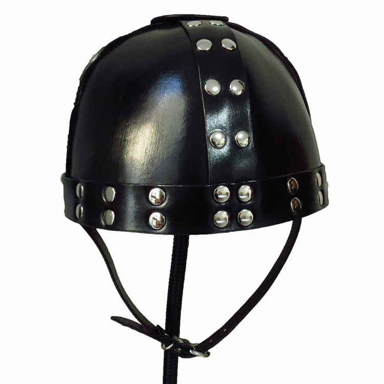 2021款古代战士头盔武士道具 warrior欧美头饰皮甲演出走秀