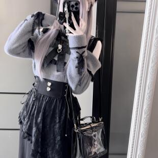 银河与你日系蕾服量产型亚文化清楚系鱼尾裙收腰长裙 鱼尾裙