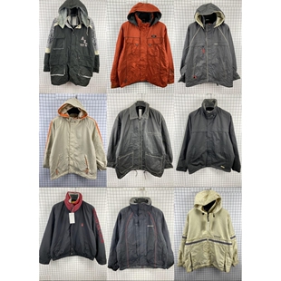 古着vintage 复古原宿街头工装宽松范夹克户外登山冲锋衣外套B50