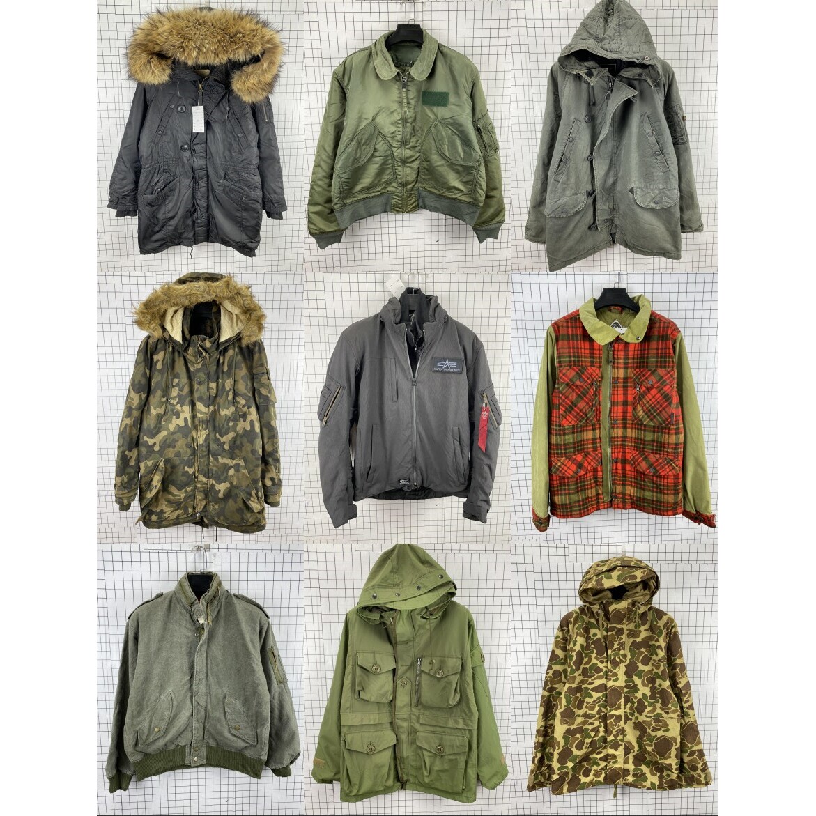 vintage古着德系 M65秋冬民用军装猎人工装中性夹克户外服外套T72