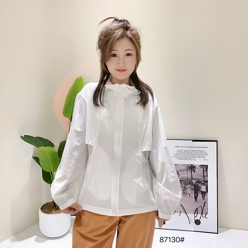 大码女装夏季长袖防晒衣