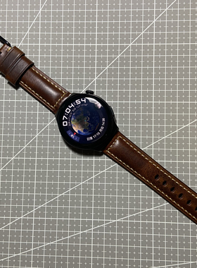 适用华为gt4/gt5pro快拆表带watch4pro/3皮表带休闲男女原装代用