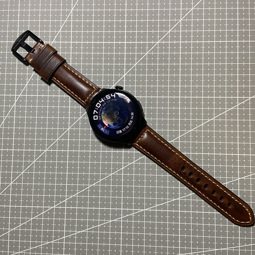 适用华为gt4/gt5pro快拆表带watch4pro/3皮表带休闲男女原装代用