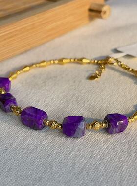 南非舒俱来皇家紫钻切18k手链（岁诺）AZB11655