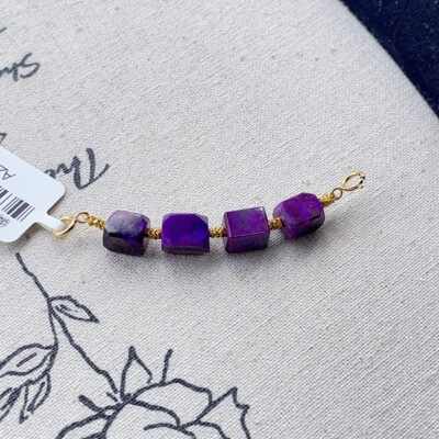 南非舒俱来紫丝绒延长链18k（非知)AZB12341