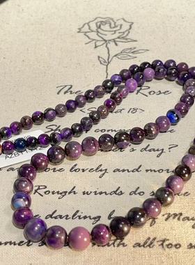 南非舒俱来帝王紫圆珠项链18k/45cm（沁怡）AZB11112