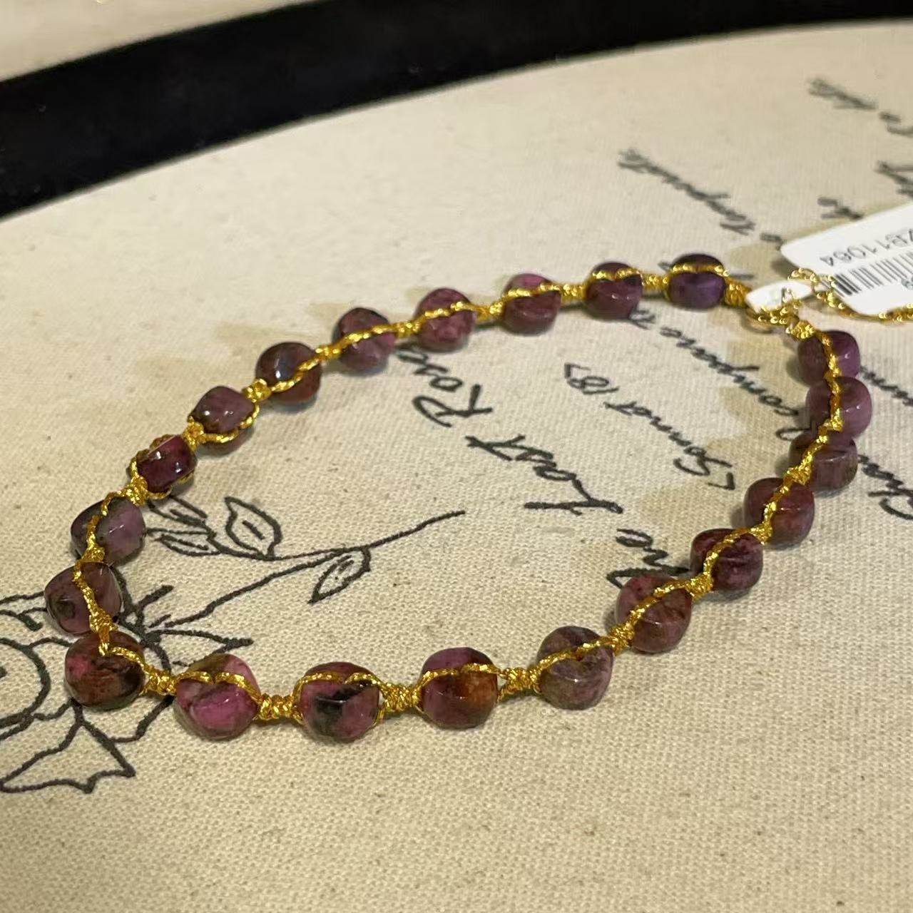 南非舒俱来桃红直切脚链/s925/20cm（莎微）AZB11064,珠宝/钻石/翡翠,手饰,淘宝优惠券,粉丝福利购,淘宝优惠卷