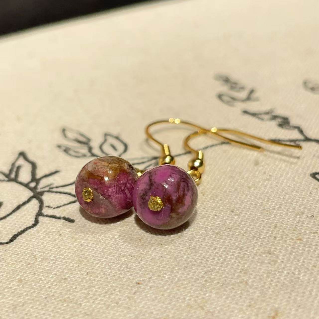 南非舒俱来桃红苹果珠耳钩s925（雪落）AZB11532,珠宝/钻石/翡翠,手饰,淘宝优惠券,粉丝福利购,淘宝优惠卷