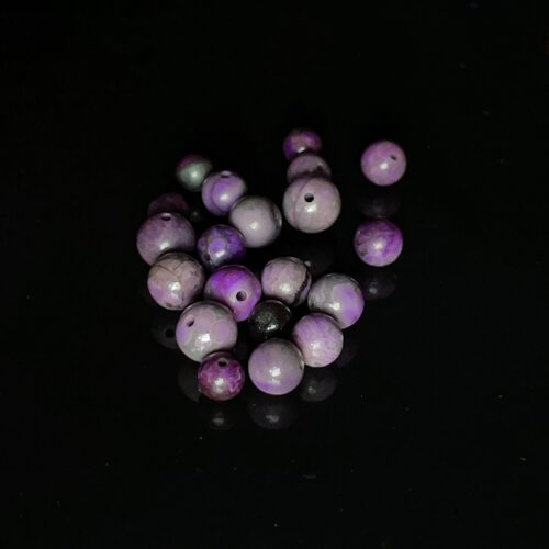 南非舒俱来皇家紫圆珠单珠吊坠6mm（多样性发其一）SJL3135