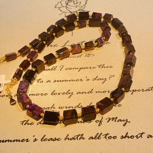 南非舒俱来老油直切项链/s925/45cm（赴沁）微瑕AZB11014