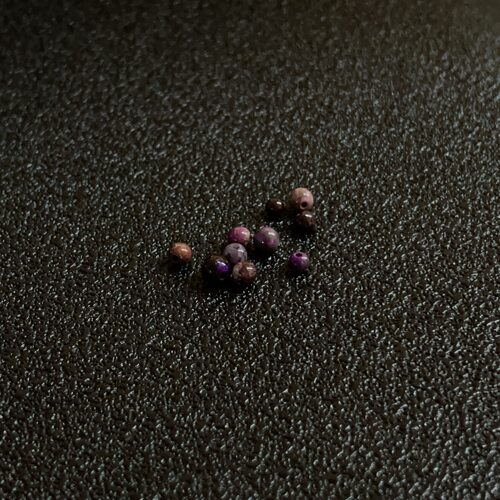 南非舒俱来小米珠10颗组/多样性发一组/3mm/AZB17108（芙栗）g