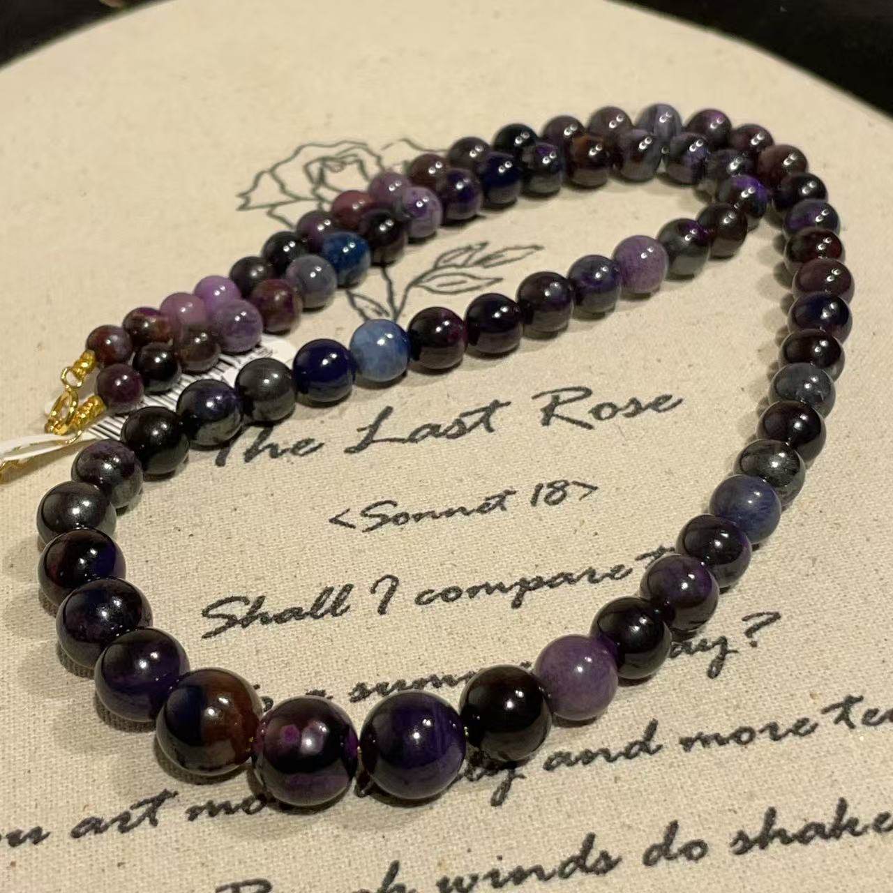 南非舒俱来帝王紫圆珠项链18k/45cm(沁桐)AZB11115,珠宝/钻石/翡翠,手饰,淘宝优惠券,粉丝福利购,淘宝优惠卷