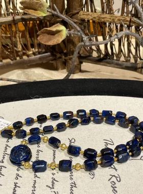 南非舒俱来星际蓝钻切项链/18k/45cm（飞琼）AZB9517