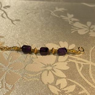 AZB7641 星辞 南非舒俱来帝王紫钻切延长链s925 6cm