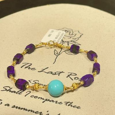 南非舒俱来丝绒钻切手链18k（颜可）AZB10751