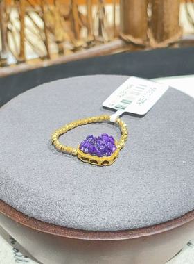 南非舒俱来牡丹花戒指18k（沉谙)AZB10399