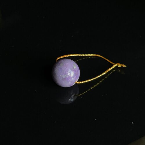 南非舒俱来紫罗兰圆珠单珠吊坠11mm（多样性发其一）SJL2996