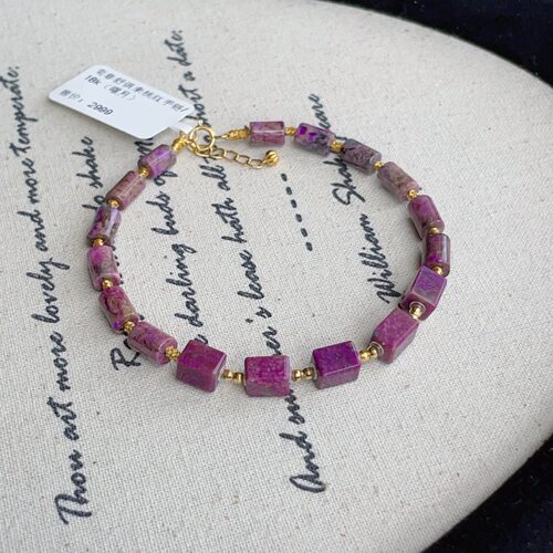 南非舒俱来桃红手链/18k（曙月）AZB14257