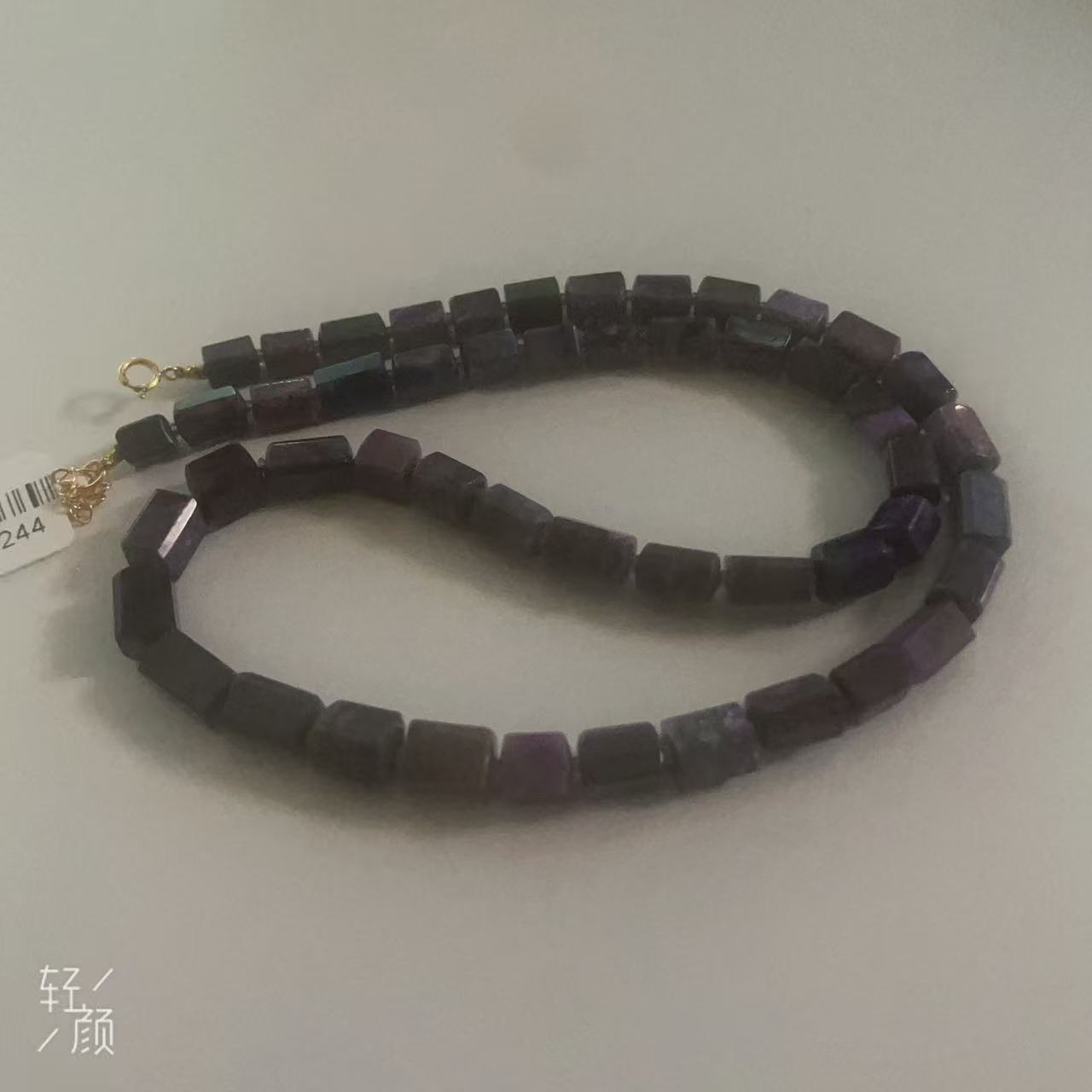 南非舒俱来幻彩直切项链/s925/45cm（林曦）AZB9611