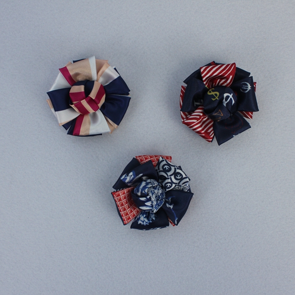 职业风女无标记款别针胸花