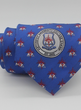 20210825·3加纳卫理公会大学十字架上帝领带学院领带定做带LOGO