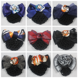 银行头花设计定做下单链接酒店物业商场专卖店服务中心员工配饰