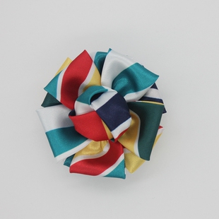 中国邮政集团邮储银行邮政快递职业装绿色胸花免打丝巾花网点客服