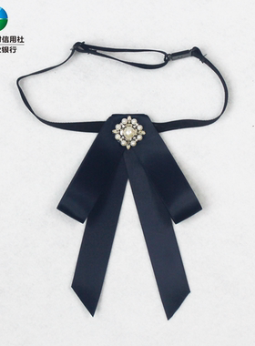 青海农商银行蓝色无标记领花酒店医院审批服务中心办事员大堂经理