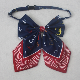 湖北省交通银行定制款蝴蝶结领花免打丝巾厂家批发定做支持小批量