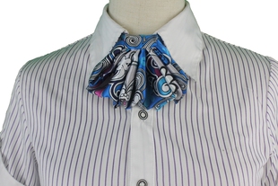 东阳农村商业银行定制款无标记丝巾免打领花免打丝巾花浙江农商行