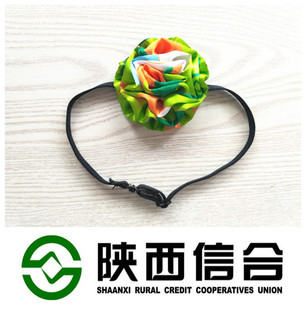 陕西信合网点女员工领花 陕西农商银行职业装领花带LOGO新款现货