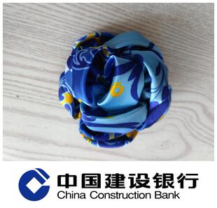 建设银行专属职员柜台行政胸花银行金融职业装定制带标记胸花头花