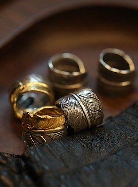 HB羽毛隔珠手工银饰搭配珠子