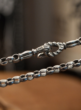 【溪迟】Loneones纯银 925银 MF Hook Mini Silk Chain银链潮流