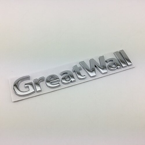 长城魏派改装greatwall尾箱车标