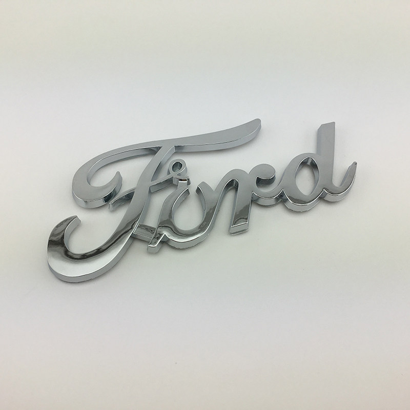 适用福特蒙迪欧福克斯福睿斯车标 草体FORD英文字母后备尾箱标志