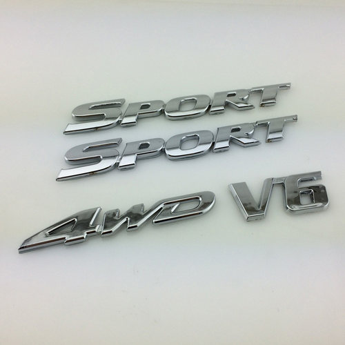 适用汉兰达sport标侧车门叶子板
