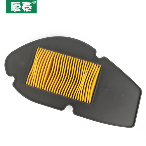 踏板车摩托车全球鹰125鬼火三代战速空气过滤芯滤清器纸空滤配件