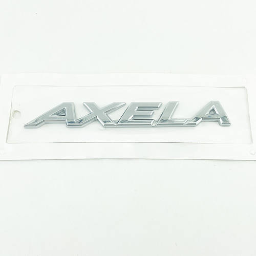 长安马自达3昂克赛拉车标 AXELA英文字母标后备尾箱贴标志标牌