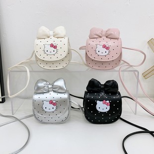 儿童HelloKitty迷你零钱包小女孩凯蒂猫斜挎可爱小包挂件耳机包女