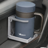 车载杯架支架折叠式 汽车钓箱用水杯固定架多功能员工杯架大号改装